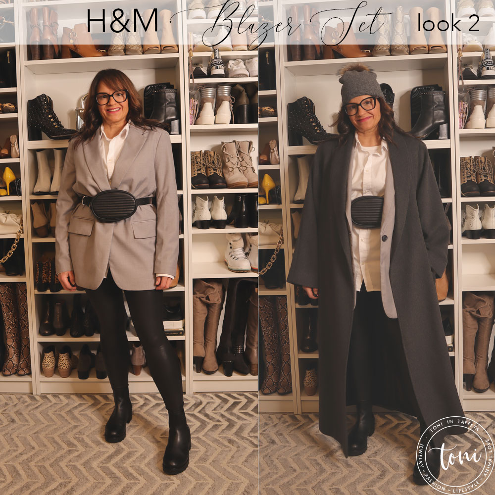 H&M Blazer Set -look 1