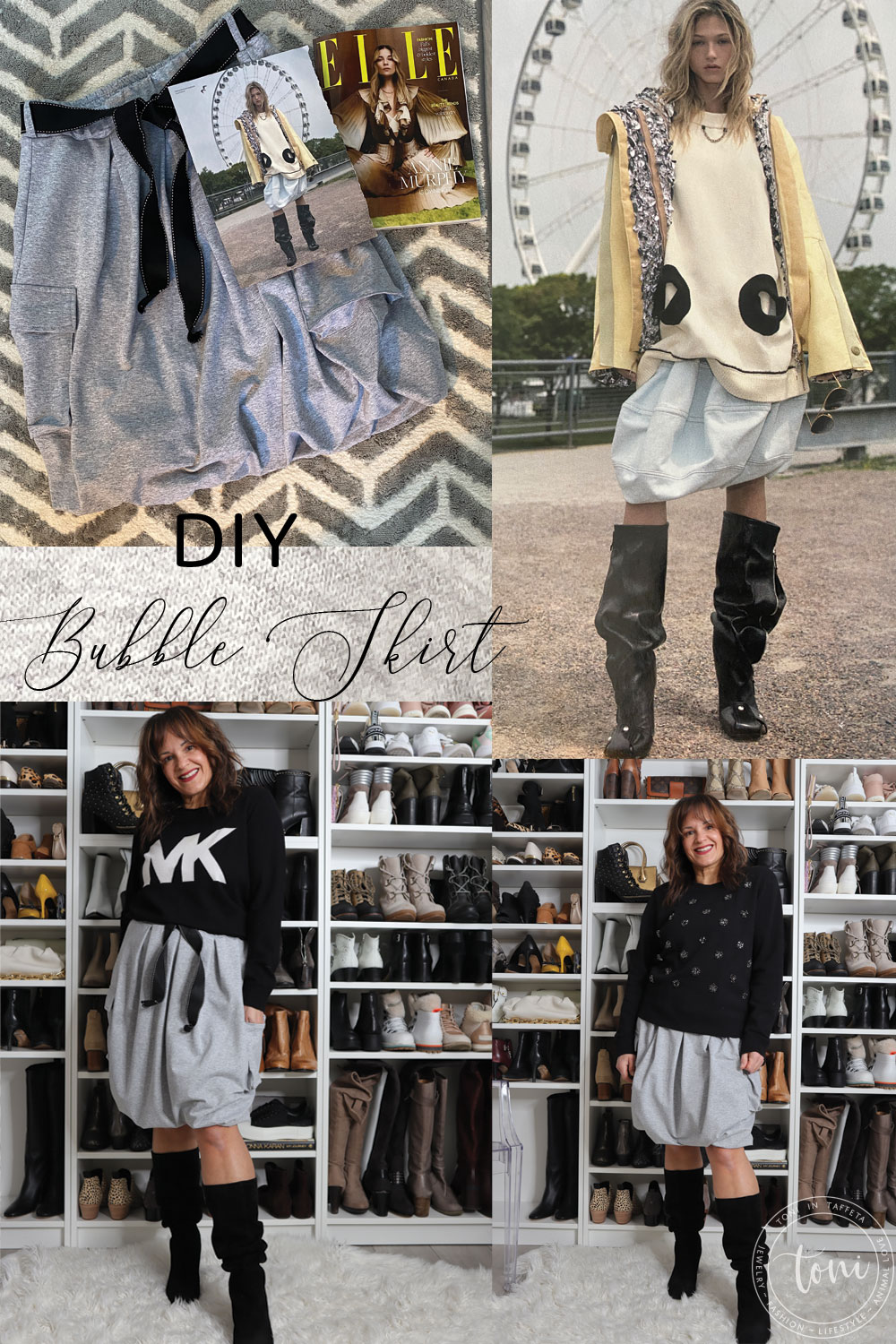 DIY Bubble Skirt X Louis Vuitton